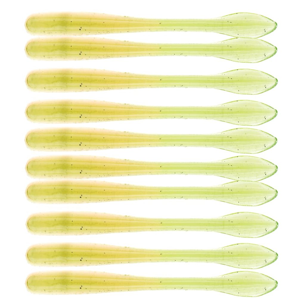 BAITFUEL Junior Crush Infused with Supercharged X55 Formula Gel: Fish Scent Technology with Powerful Attractants | 3-Inch, Naked Perch (PN: X70585)