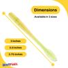 BAITFUEL Junior Crush Infused with Supercharged X55 Formula Gel: Fish Scent Technology with Powerful Attractants | 3-Inch, Naked Perch (PN: X70585) view 2