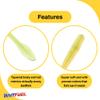 BAITFUEL Junior Crush Infused with Supercharged X55 Formula Gel: Fish Scent Technology with Powerful Attractants | 3-Inch, Naked Perch (PN: X70585) view 3