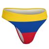 Colombian Flag Womens Panties Seamless Thongs Sexy Underwear No Show T-Back Hipster Bikini Cheeky Underpants M view 3