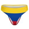 Colombian Flag Womens Panties Seamless Thongs Sexy Underwear No Show T-Back Hipster Bikini Cheeky Underpants M view 4