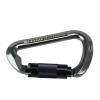 SEPEAK UIAA CE 30kN Climbing Carabiner Clips, Professional Heavy Duty Twist Locking Carabiners for Climbing,Mountaineering, Rappelling, Camping, Hiking, Swings, Large D Ring Hooks view 2