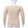 Hansber Kids Girls Boys Compression Base Layer Thermal Underwear Tops Stretchy Nylon Long Sleeve Undershirts Type B(Nude) 2-4 view 4