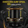 Dr.Fish Saltwater Spinning Reels, Full Metal Surf Fishing Reel, 13 +1 BB, 45 LB Max Drag Ocean Sea Fishing Reel, Heavy Duty Long Cast Offshore Trolling Reel Beach Casting view 4