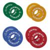 EVERYMATE Rubber Fractional Weight Plates Set Micro Weight Plate Pair of 0.25LB 0.5LB 0.75LB 1 LB for Olympic Barbells for Strength Training Micro Plates view 1