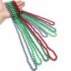 1920s Long Fake Pearls Strand Necklace Layered Retro Vintage Imitation Round Beaded Ball for Women Flapper Party Wedding Costume Party Halloween Jewelry Mother's Day Gift-Red 3 view 4