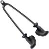 Ergonomic Tricep Rope Pull Down Attachment, Upgraded Long Triceps Rope Cable Attachments for Gym, Lat Pull Down Bar for Cable Machine, Tricep Lat Pulldown Workout Cable Attachments (HAND ROPE-04) view 1