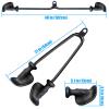 Ergonomic Tricep Rope Pull Down Attachment, Upgraded Long Triceps Rope Cable Attachments for Gym, Lat Pull Down Bar for Cable Machine, Tricep Lat Pulldown Workout Cable Attachments (HAND ROPE-04) view 2
