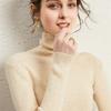 keusyoi Womens Turtleneck Sweater Autumn Slim Fit Basic Shirts Fashion Cashmere Sweater Solid Bottoming Pullovers view 3