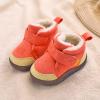Baby Shoes Toddler Boots Soft Bottom Toddler Shoes Plus Velvet Thick Non Slip Large Cotton Shoes Toddler Girls Slippers (Pink, 4.5-5 Years Little Child) view 4