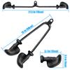 Ergonomic Tricep Rope Pull Down Attachment, Upgraded Long Triceps Rope Cable Attachments for Gym, Lat Pull Down Bar for Cable Machine, Tricep Lat Pulldown Workout Cable Attachments (HAND ROPE-02) view 2