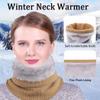 Tgirls Winter Neck Warmer for Women Neck Gaiter Thick Windproof Scarf Ski Face Mask Cover Tube Circle Scarves for men (Khaki) view 4