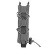 Magazine Pouch with Malice Clip MOLLE Tactical 9MM Single Extended Mag Pouch Holster Mag Carrier Hunting Equipment Holder view 1