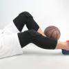 Blaward Basketball Knee Compression Pads Crashproof Long Leg Sleeves for Youth Adult Wrestling Football Volleyball, 1 Pair view 2