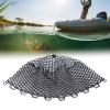 Rubber Fishing Net, Replacement Transparent Black Fishing Landing Net for Freshwater Saltwater 40cm Depth view 2