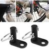 The Lord of the Tools 2PCS Bicycle Trailer Hitch Connector with 4PCS Coupler Pin Trailer Bike Coupler Pet Cargo Bike Trailer Hitch Attachment for Folding Bikes Pet Carts Hauling Goods view 2
