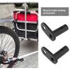 The Lord of the Tools 2PCS Bicycle Trailer Hitch Connector with 4PCS Coupler Pin Trailer Bike Coupler Pet Cargo Bike Trailer Hitch Attachment for Folding Bikes Pet Carts Hauling Goods view 3