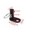 The Lord of the Tools 2PCS Bicycle Trailer Hitch Connector with 4PCS Coupler Pin Trailer Bike Coupler Pet Cargo Bike Trailer Hitch Attachment for Folding Bikes Pet Carts Hauling Goods view 4