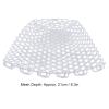 Rplacement Fishing Net, Rubber Replacement Landing Net Net for Angler White 21cm Depth view 2