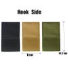 2 Packs Elastic Tourniquet Holder TQ Holster Pouch Retention Loop for Tactical Vest Chest Rig Duty Belt with Hook & Loop Panel Green view 2
