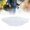 VBESTLIFE Fishing Landing Net, Strong Toughness Rubber Net 40cm Depth Foldable Replacement Fishing Dip Net for Tool White view 4