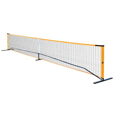 Portable Pickleball Net Set 4 Pickleballs 40&26 Holes Official Size Pickleball Net with 4 Pickleball Paddles Outdoor Pickleballs and Carry Bag for Badminton Tennis Driveway