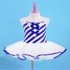 Duoremi Kids Girls Christmas Mrs Santa Costume Striped Tutu Dress Figure Ice Skating Fancy Dress up D 02 16 Years view 3