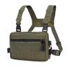 Tactical Chest Pack Recon Kit Bag Multi-Function Tool Pouch Molle Vest Pouch 500D Cordura Nylon (Ranger Green) view 1