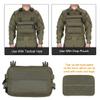 Tactical Chest Pack Recon Kit Bag Multi-Function Tool Pouch Molle Vest Pouch 500D Cordura Nylon (Ranger Green) view 3