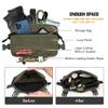 Tactical Chest Pack Recon Kit Bag Multi-Function Tool Pouch Molle Vest Pouch 500D Cordura Nylon (Ranger Green) view 4