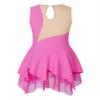 Jhaoyu Girls Shiny Rhinestone Figure Ice Skating Dress Ballet Tutu Skirted Leotard Competition Dancing Outfits Rose Pink B 14 Years view 2