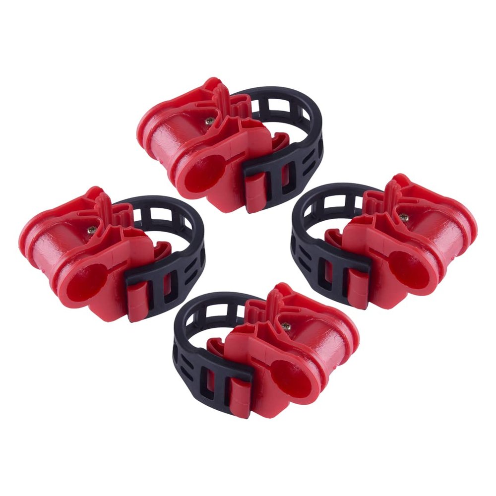 ciciTree 4Pcs Bicycle Bike Rack Cradle Replacement Cargo Carrier Hitch Mount Rubber Strap