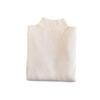 Autumn Winter Women's Turtleneck Pullover Sweaters Long Sleeve Slim Korean Sweater Tops Apricot view 1