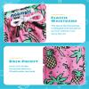 maamgic Boys Swim Trunks with Compression Liner Toddler Stretch Swim Shorts Quick Dry Swimming Trunks Boxer Brief 2 in 1 Beach Shorts Rose Coconut 8 view 3