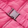 Hooded Infant Snowsuit Romper Girls Jacket Baby Coat Warm Jumpsuit Outerwear Girls (Hot Pink-a, 18-24 Months) view 4