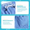 maamgic Boys Swim Trunks with Compression Liner Toddler Stretch Swim Shorts Quick Dry Swimming Trunks Boxer Brief 2 in 1 Beach Shorts Grey Blue Pink 3T view 4