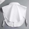 Unisex Fake Half Shirt False Collar Dickey Blouse Tops Collars White 46 Years view 2
