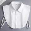 Unisex Fake Half Shirt False Collar Dickey Blouse Tops Collars White 46 Years view 3