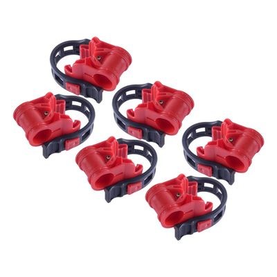 ciciTree 6Pcs Bicycle Bike Rack Cradle Replacement Cargo Carrier Car Hitch Mount Rubber Strap
