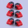 ciciTree 6Pcs Bicycle Bike Rack Cradle Replacement Cargo Carrier Car Hitch Mount Rubber Strap view 3