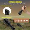 Odepro KL62Plus Green White IR850 Zoomable Hunting Light 850nm Long Range IR Illuminator for Night Vision Scope Mount Infrared Flashlight with Stepless Dimming Switch for Hog Coyote Predator Hunting view 4