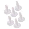 ciciTree 6pcs White Professional Golf Rubber Tee Holder for Driving Range Practice Mat view 1