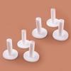ciciTree 6pcs White Professional Golf Rubber Tee Holder for Driving Range Practice Mat view 2