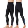 clhjinruoliu 3MM Neoprene Men Women Diving Ankle-Length Pants Surf Warm Black Thicken Long Swimming Trousers for Couples Scuba Snorkeling,Women's Blue,S view 3