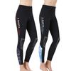 clhjinruoliu 3MM Neoprene Men Women Diving Ankle-Length Pants Surf Warm Black Thicken Long Swimming Trousers for Couples Scuba Snorkeling,Women's Blue,S view 4