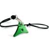 Pack of 3 Logan A1 sheepdog whistles & sailing rope lanyards, silver (silver, orange, green) view 2