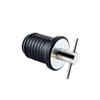 CUREOL Stainless Steel 304 Handle Rubber Drain Plug T-Handle Twist-in Hull Livewell Bilge transom Seawall Marine Boat Yacht Accessories (Color : for 25mm Hole) view 1