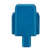 NDZ Performance Rear Slide Cover Plate for Sig P320 Series 9mm .40 .357 .45 ACP Laser Engraved Anodized Aluminum in Blue, Made in The USA - America Text view 3