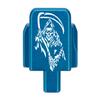 NDZ Performance Rear Slide Cover Plate for Sig P320 Series 9mm .40 .357 .45 ACP Laser Engraved Anodized Aluminum in Blue, Made in The USA - Grim Reaper 2 view 1