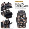 HongXingHai 100L Camping Hiking Backpack,Molle military Tactical rucksack backpack,Waterproof Lightweight Hiking Backpack (BlueCp) view 2